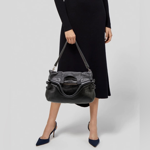 Foley + Corrina leather tote purse, convertible - Picture 10 of 11